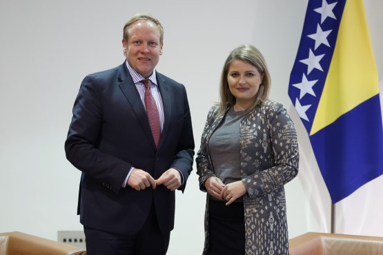 Zastupnica u Zastupničkom domu PSBiH Mia Karamehić – Abazović održala sastanak sa zastupnikom Bundestaga SR Njemačke Tilmanom Kubanom